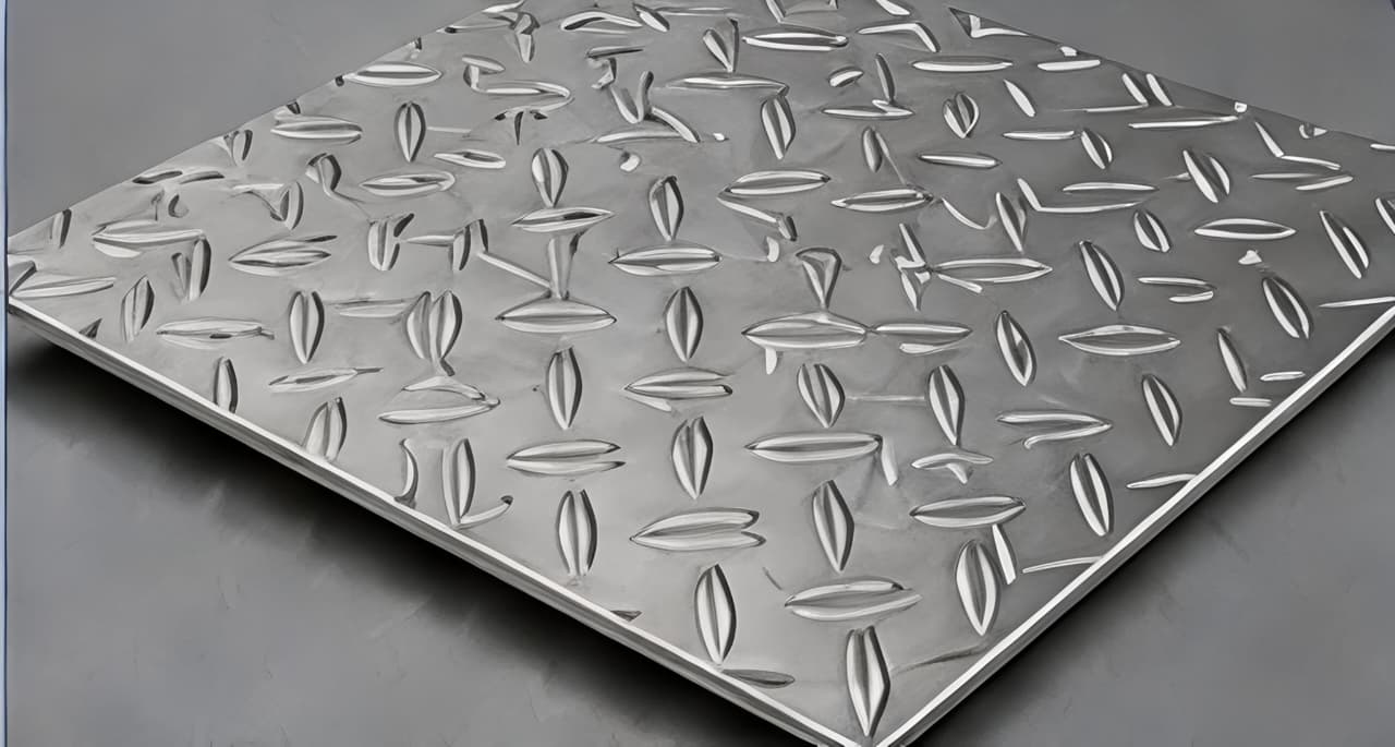 ASTM A240  UNS S32205 AND UNS S31803 Duplex Steel Chequered Plate